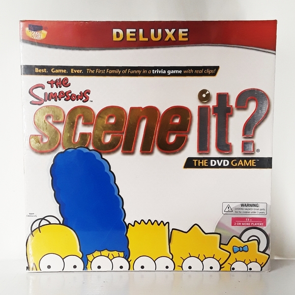 THE SIMPSONS Scene It DVD Party Trivia Board Cartoon TV Show Game NWT - Picture 11 of 11